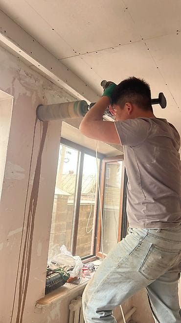 Алмазное бурение и резка проемов Профессионально выполняем: -