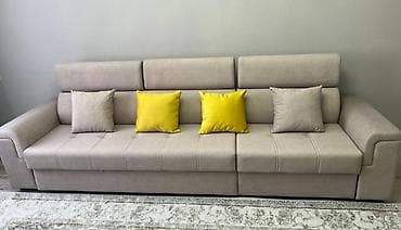 Абсолютно новый диван, длина 320 см, глубина 57 см, раскладной, цвет