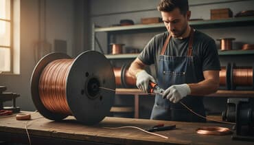 металла: Медная проволока в наличии в Бишкеке. Продаем оптом и в розницу — 1