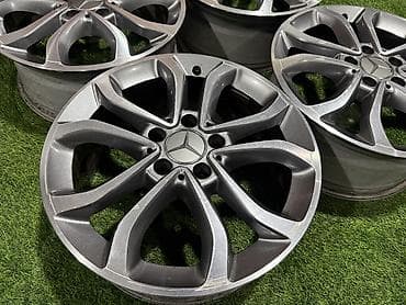 tt: Литые Диски R 17 Mercedes-Benz, Комплект, отверстий - 5, Б/у — 4