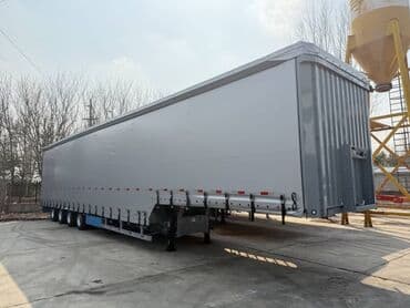 купить прицеп на легковую машину бу: Прицеп, Special trailer, Шторный, от 12 т — 3
