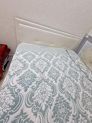 aps m10: Двуспальная кровать, Б/у, С ящиком для хранения, длина - 200 см — 4