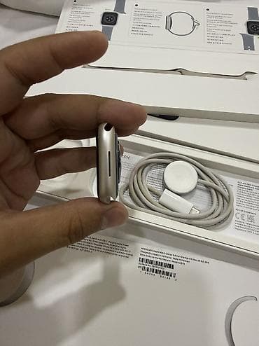 e96a hoco: Продаю Apple Watch 9 41mm starlight! Часы измеряют кислород в крови! — 4