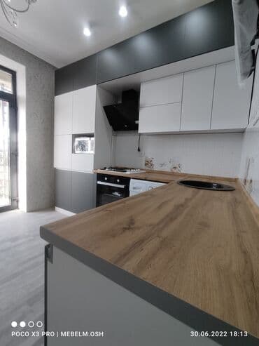 шкаф с подсветкой: Мебель на заказ, Кухонный гарнитур, Столешница, Шкаф — 3