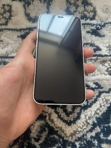 IPhone 12 mini, Б/у, 128 ГБ, Белый, Кабель, 81 %