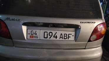 шины 19560: Daewoo Matiz: 2005 г., 0.8 л, Механика, Бензиновая, Хэтчбэк — 2