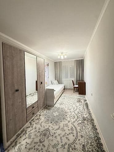 3: 3 комнаты, 58 м², 8 мкр 104 серия, 4 этаж, Евроремонт — 3
