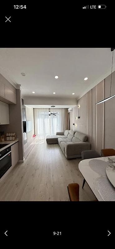 Кыймылсыз мүлк: 2 бөлмө, 78 м², Элитка, 9 кабат, Евроремонт — 1