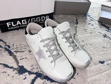 nike react: Кроссовки, 42, 42.5, 43, Golden Goose, Новый, цвет - Белый, Платная доставка, Самовывоз — 2