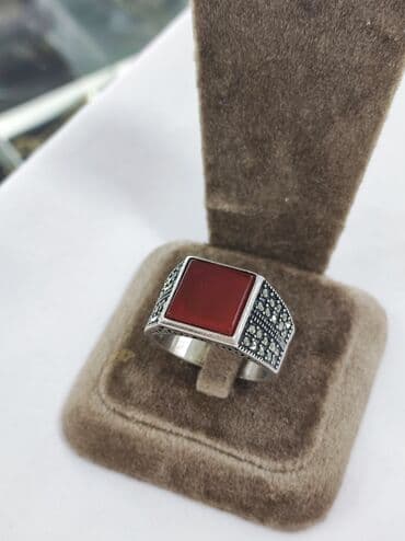 эксклюзивные свадебные пригласительные: Кольцо, Печатка, Проба 925, Мужские, Перламутр, Новый — 3