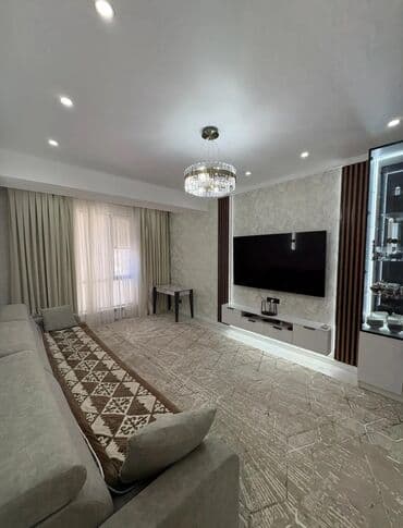 сниму квартиру в городе кара балте: 3 комнаты, 100 м², Элитка, 7 этаж, Дизайнерский ремонт — 1