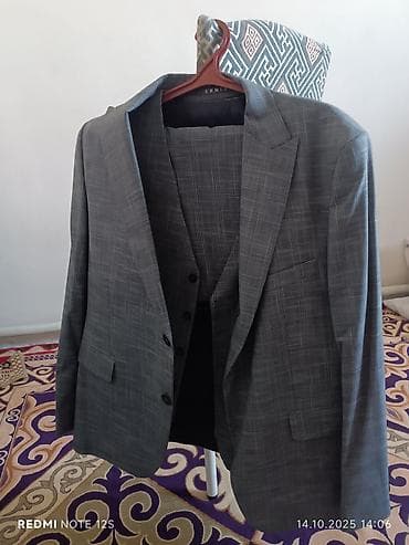 эрнис костюм биография: Эркектердин костюму, 4XL, Жаңы, түсү - Боз, Акысыз жеткирүү — 3