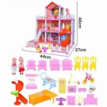 кукольный дом: 🏡 Дом мечты для кукол! Увлекательный 3-этажный кукольный домик с — 2