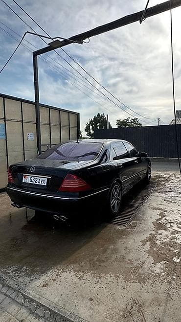 mercedes e13: Mercedes-Benz S-Class: 2002 г., 5 л, Автомат, Бензин, Седан — 4