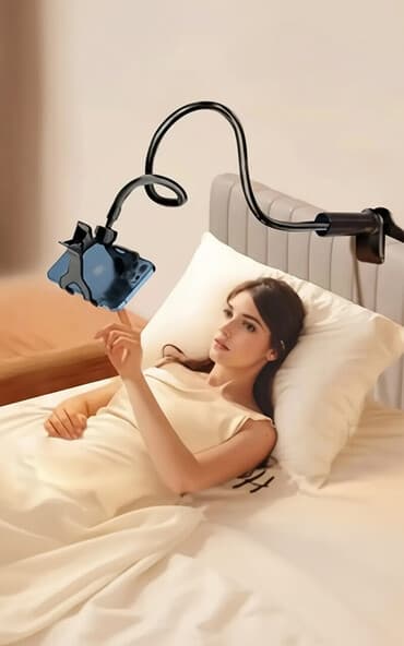 держатель телефона на стол: Продается новый крепеж на кровать для телефона.Смотри и отдыхай с — 1