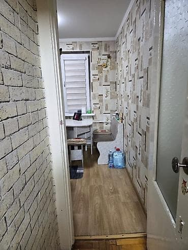 Квартиры: 2 комнаты, 41 м², ул. Ахунбаева / Малдыбаева 104 серия, 4 этаж, Евроремонт — 4