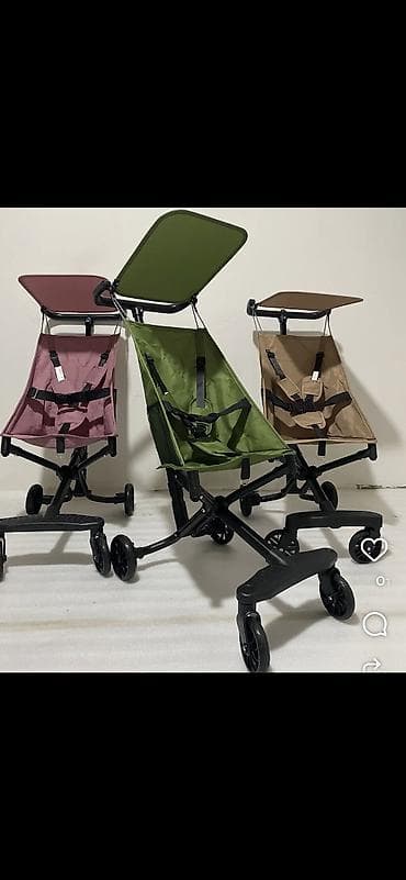 детская коляска фирмы chicco: Коляска, Другой бренд, цвет - Черный, Новый, Самовывоз, Платная доставка — 3
