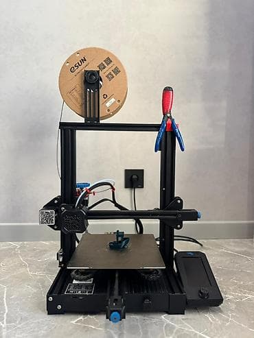 Принтеры и МФУ: Продаю 3D принтер Creality Ender-3 V2 Принтер сразу в собранном — 1