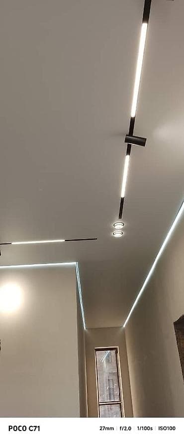 Освещение: Линейные магнитные треки и светильники для потолка - Современная — 4