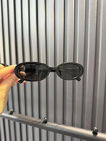 Очки: Солнцезащитные очки очки, Uniqlo, Унисекс, Авиатор, Линзы градиентные — 4