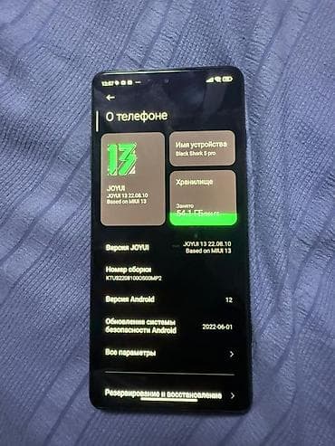 Xiaomi, Black Shark 5 Pro, 256 ГБ, цвет - Черный