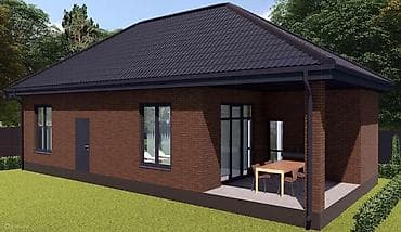 4 bedroom: На долгий срок нужен дом в районе Аламедин. От 3-х до 5 комнат — 1