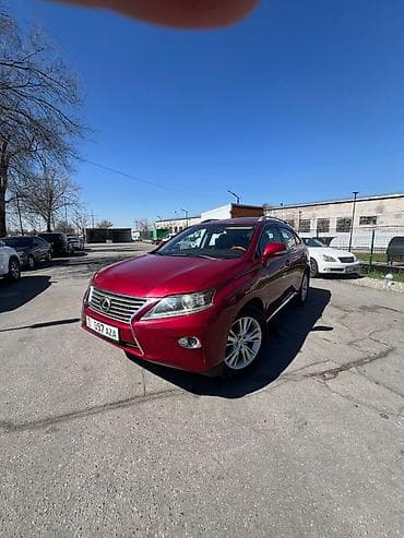 Lexus RX: 2012 г., 3.5 л, Вариатор, Гибрид, Кроссовер