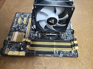 Настольные ПК и комплектующие: Мат. плата: ASUS B85M-G процессор: xeon 1270v3(4 ядра, 8 потоков на — 3