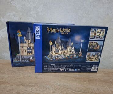 набор для рисования: Конструктор Замок Гарри Поттер 🧙‍♂️✨ 2744 мини деталей ⚡️ Для всех — 7