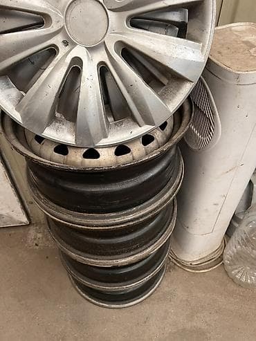 авто диска: Железные Диски R 15 Комплект, отверстий - 4 — 6