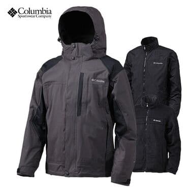 tech fleese: Куртка мужская Columbia Columbia Titanium Omni-Tech™ AM - 3 в 1 — 3