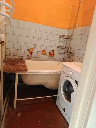 квартира дом кара балта: 2 комнаты, 50 м², 104 серия, 1 этаж, Старый ремонт — 6