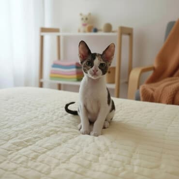 где можно купить собаку хаски: Донской сфинкс, 2 месяца, Девочка, Черепаховый, Приучена к лотку — 3