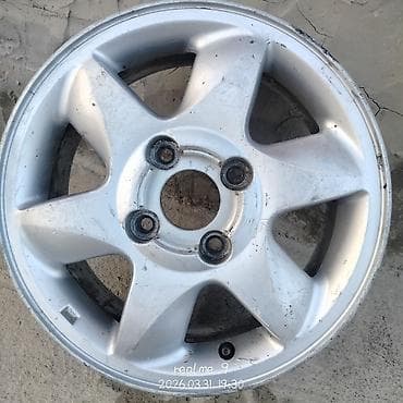 mini cooper: Литые Диски R 15 1 шт, отверстий - 4, Б/у — 1