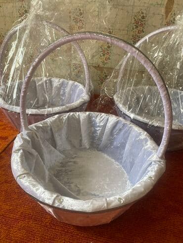 брендовые вещи оригинал: Корзина сатылат, той кудалыкка, отто сапаты жакшы. Продаю корзины для — 9