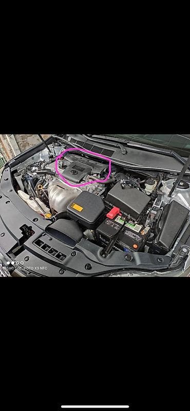 Крышка мотора TOYOTA CAMRY 50-55 
2.5 объём Тойота Камри 
Пластик