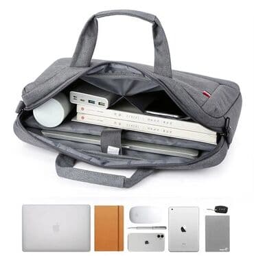 женские сумка: Сумка для ноутбука MA300 14д с ремнем Арт. 2377 • Два внешних — 2