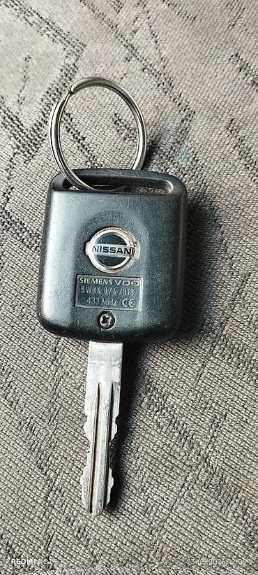 tracker gps: Ключ зажигания Nissan производства Siemens VDO.Технические — 1