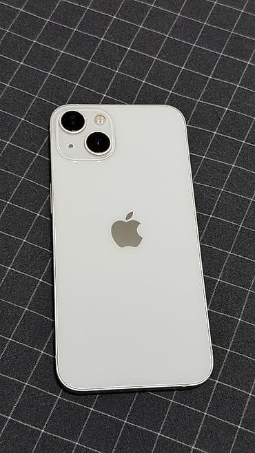 google p: IPhone 13, Б/у, 128 ГБ, White Titanium, Защитное стекло, Коробка, 100 % — 1