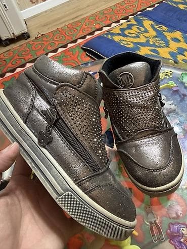 синие детские туфли: Комплект, цвет - Черный — 2