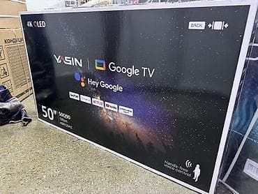 hdmi iphone: 🔥🔥💥СРОЧНАЯ АКЦИЯ !💥🔥🔥 телик телевизор YASIN QLED 50Q90 130 см 50" 4k — 3