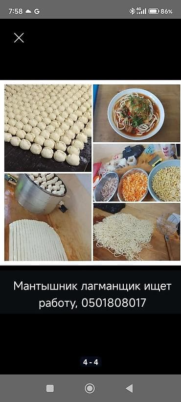 соевой шрот: Ищу работу, Повар со стажем — 1