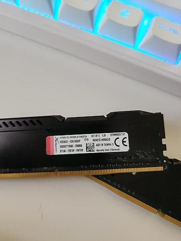 intel celeron: Оперативная память (RAM) для ПК, Б/у, Kingston Fury, 4 ГБ, DDR4 — 2