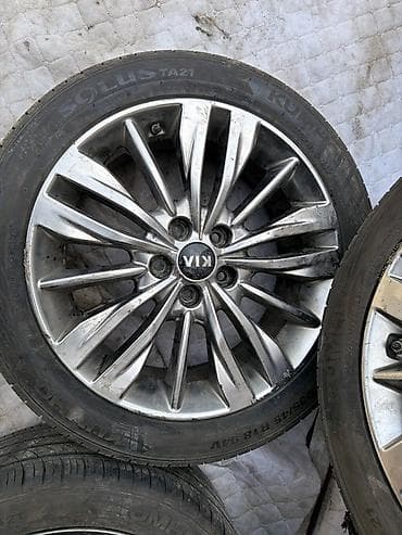 23545: Колесный комплект: летние шины Kumho на литых дисках Kia — 4