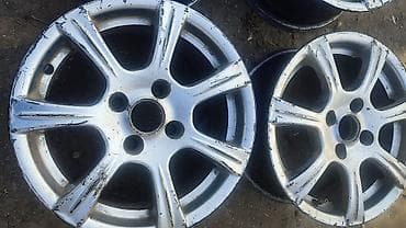 w210 cdi: Литые Диски R 14 Комплект, отверстий - 4, Б/у — 3