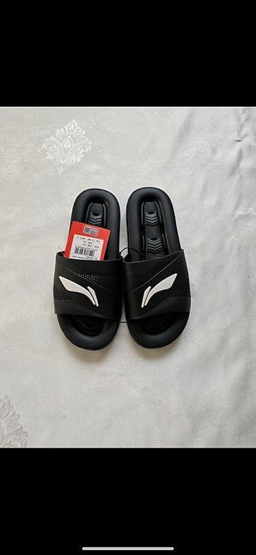 балетки 35: Мужские сандалии, 40.5, Новый, цвет - Черный, Самовывоз — 1