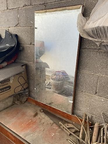 туалетный столик в спальню: Туалетный столик, С зеркалом, цвет - Коричневый, Дерево — 2