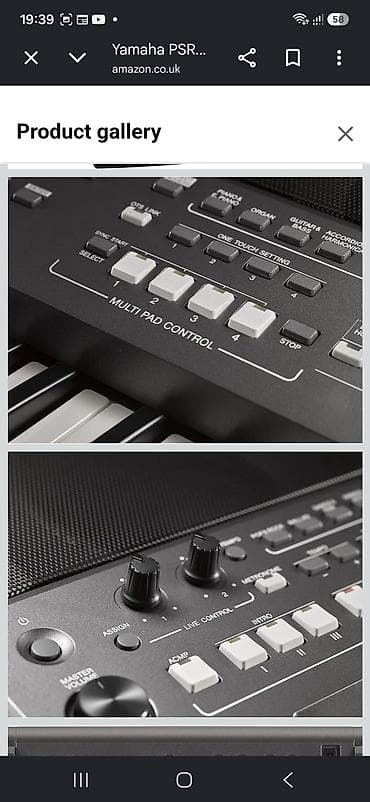 Музыкальные инструменты: Синтезатор-аранжировщик Yamaha PSR‑S670 - 61 полноразмерная — 7