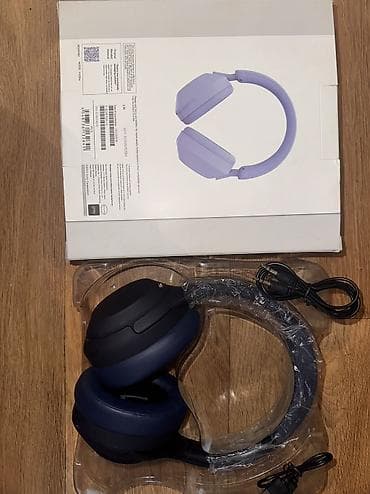 наушники bluetooth sony sbh52: Новые Беспроводные накладные наушники ( темно синие) - Формат — 3