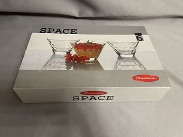 набор шампур: Набор маленьких стеклянных салатников Pasabahce Space. Бренд — 5